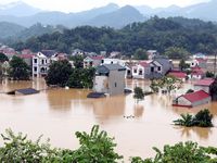 Cận cảnh vùng bị nước lũ chia cắt, cô lập ở Lạng Sơn