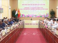 Chủ tịch Quốc hội Côte d'Ivoire (Bờ Biển Ngà) thăm TP Cần Thơ