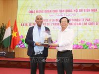 Chủ tịch Quốc hội Côte d'Ivoire (Bờ Biển Ngà) thăm TP Cần Thơ