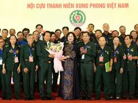 Anh hùng Lao động Thân Đức Nam giữ chức Chủ tịch Hội Cựu Thanh niên xung phong Việt Nam