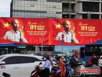 TP. Hồ Chí Minh: Rực rỡ cờ hoa trước thềm Quốc khánh 2/9