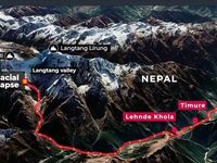 Ảnh vệ tinh cho thấy lũ 'tử thần' tàn phá kinh hoàng ở Nepal và Trung Quốc