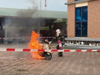 Huấn luyện nghiệp vụ phòng cháy và cứu nạn cho các cơ sở trong khu công nghiệp