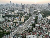 Hà Nội thông xe kỹ thuật đường Vành đai 1 đoạn Hoàng Cầu - Voi Phục