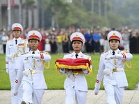 Lễ Thượng cờ đặc biệt trong sáng Quốc khánh tại Quảng trường Ba Đình