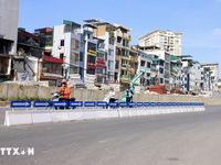 Thông xe kỹ thuật đường Vành đai 1 đoạn Hoàng Cầu-Voi Phục