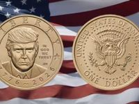 Mỹ phát hành đồng xu 1 USD có hình ông Trump