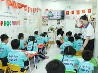 Lễ khai giảng đặc biệt của trẻ em mắc bệnh hiểm nghèo tại Thành phố Hồ Chí Minh