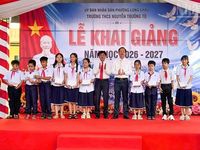 Vĩnh Long có hơn 677 nghìn học sinh bước vào năm học mới 2026-2027