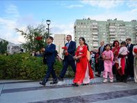 Từ Quảng trường Hồ Chí Minh tại Saint Petersburg hướng về Tổ quốc thân yêu