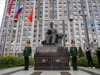 Từ Quảng trường Hồ Chí Minh tại Saint Petersburg hướng về Tổ quốc thân yêu
