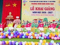 Hải Phòng: Niềm vui ngày khai giảng ở những ngôi trường sáp nhập