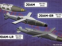 Bom phản lực GBU-75 JDAM-LR tầm xa... 555 km bắt đầu tham chiến tại Ukraine