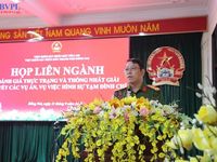 VKSND TP Đồng Nai phối hợp rà soát, giải quyết các vụ án, vụ việc hình sự tạm đình chỉ