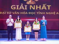 Hành trình từ sách đến kết nối tri thức của Đại sứ văn hóa đọc Nghệ An
