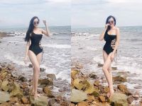 Giảng viên Cần Thơ xinh như hoa, mặc bikini đẹp 'không góc chết', ngày càng rạng rỡ ở tuổi 33