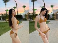 Giảng viên Cần Thơ xinh như hoa, mặc bikini đẹp 'không góc chết', ngày càng rạng rỡ ở tuổi 33