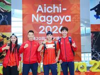 Đoàn Thể thao Việt Nam đến Nagoya, sẵn sàng tranh tài tại ASIAD 20