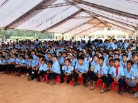Đồn Biên phòng Ia Nan mang Trung thu đến học sinh vùng biên