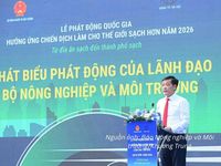 Phát động hưởng ứng Chiến dịch Làm cho thế giới sạch hơn năm 2026