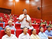 Đoàn đại biểu Quốc hội thành phố Bắc Ninh tiếp xúc cử tri phường Hiệp Hòa