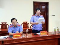 VKSND tối cao thông qua dự thảo kết luận kiểm sát tại Công an tỉnh Lào Cai
