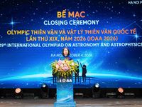 Việt Nam đoạt 10 huy chương tại Kỳ thi Olympic Thiên văn và Vật lý thiên văn quốc tế