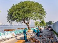 Hoàn thiện trận địa pháo hoa chào mừng Ngày Giải phóng Thủ đô
