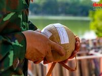 Ba trận địa pháo hoa sẵn sàng mừng 72 năm Ngày Giải phóng Thủ đô