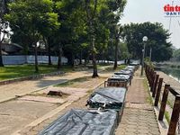 Ba trận địa pháo hoa sẵn sàng mừng 72 năm Ngày Giải phóng Thủ đô