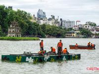 Cận cảnh trận địa pháo hoa chào mừng Ngày Giải phóng Thủ đô