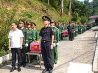 Đưa 93 hài cốt liệt sĩ về Nghĩa trang Liệt sĩ Quốc gia Vị Xuyên