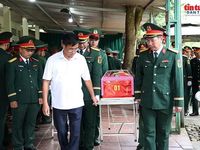Trang nghiêm lễ tiễn đưa 93 hài cốt liệt sĩ về Nghĩa trang Vị Xuyên