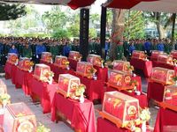 Cần Thơ truy điệu, an táng 120 hài cốt liệt sĩ được tìm kiếm, quy tập