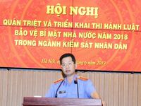 Quán triệt, triển khai thi hành Luật Bảo vệ bí mật Nhà nước trong ngành Kiểm sát nhân dân
