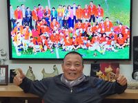 NSND Trung Anh, MC Lại Văn Sâm cảm ơn đội tuyển U22 Việt Nam