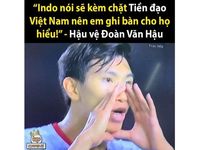 Loạt ảnh chế Văn Hậu hài hước sau chiến thắng của U22 Việt Nam