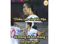 Loạt ảnh chế Văn Hậu hài hước sau chiến thắng của U22 Việt Nam