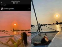Bạn trai tin đồn thả tim mọi bức ảnh của Minh Hằng một cách 'bất chấp'
