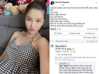 Sắp đẻ, Kỳ Hân lên mạng kêu gọi tài trợ hàng chục triệu mua đồ cho quý tử