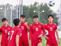 U23 Việt Nam đón tin vui, luyện không chiến chờ đấu Saudi Arabia