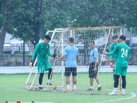 U19 Việt Nam hứng khởi luyện công chờ đấu Indonesia