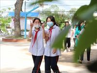 Hà Nội: Học sinh các khối tập trung, chuẩn bị cho năm học mới
