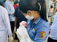 Bé gái chào đời an toàn trên chuyến tàu SE22