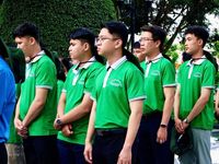 Sinh viên Lào, Campuchia dâng hương tưởng niệm Anh hùng liệt sĩ Võ Thị Sáu