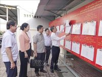 Bầu cử Quốc hội và HĐND: Gặp gỡ, lắng nghe ý kiến của cử tri và nhân dân