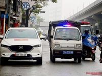 Áp lực giao thông từ công trình chống ngập, lực lượng Công an chủ động đảm bảo TTATGT