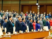 Lễ tuyên thệ nhậm chức của Thủ tướng Chính phủ Lê Minh Hưng