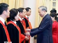 Lễ trao Quyết định bổ nhiệm Thẩm phán Tòa án Nhân dân tối cao