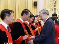 Lễ trao Quyết định bổ nhiệm Thẩm phán Tòa án Nhân dân tối cao